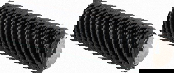 52mm OAL, Steel, Headless Rolling Ball End Clamping Screw